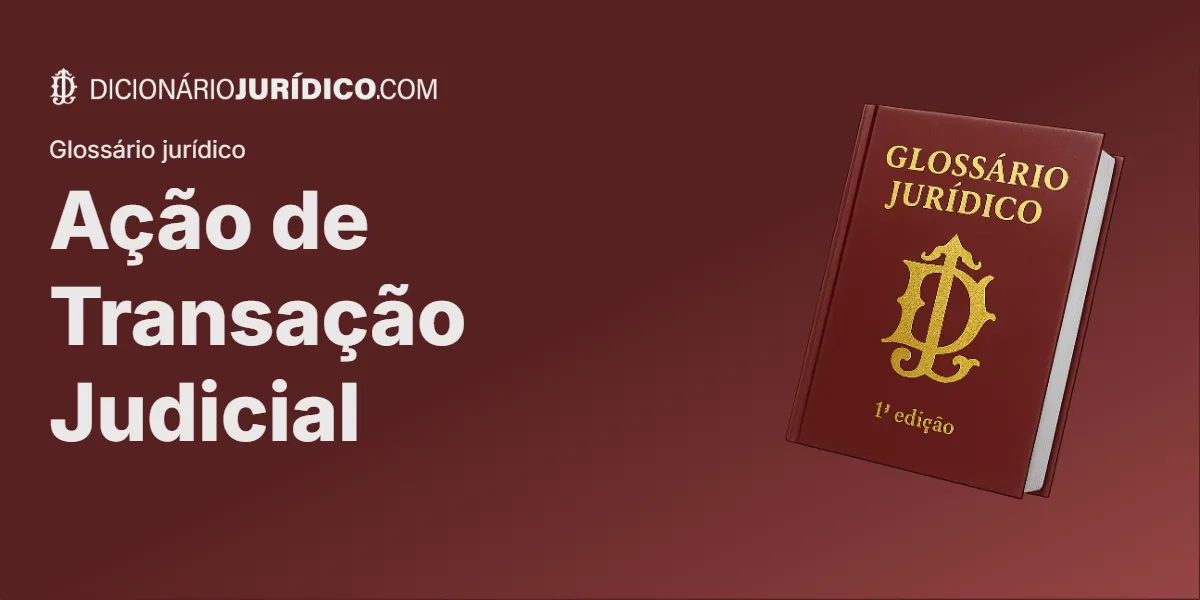 Compartilhe este tutorial: Ação de Transação Judicial