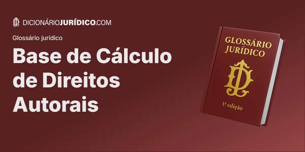 Compartilhe este tutorial: Base de Cálculo de Direitos Autorais