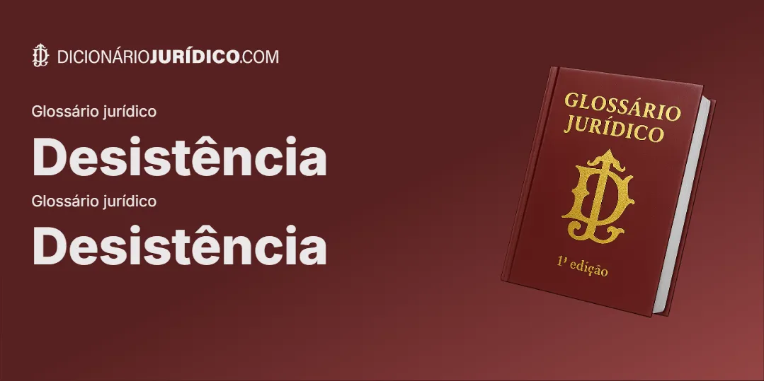 Compartilhe este artigo: Desistência