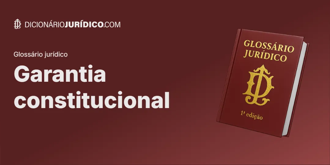 Compartilhe este tutorial: Garantia constitucional