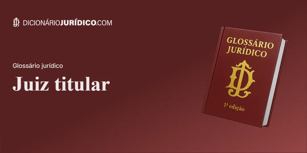 Compartilhe este tutorial: Juiz Titular