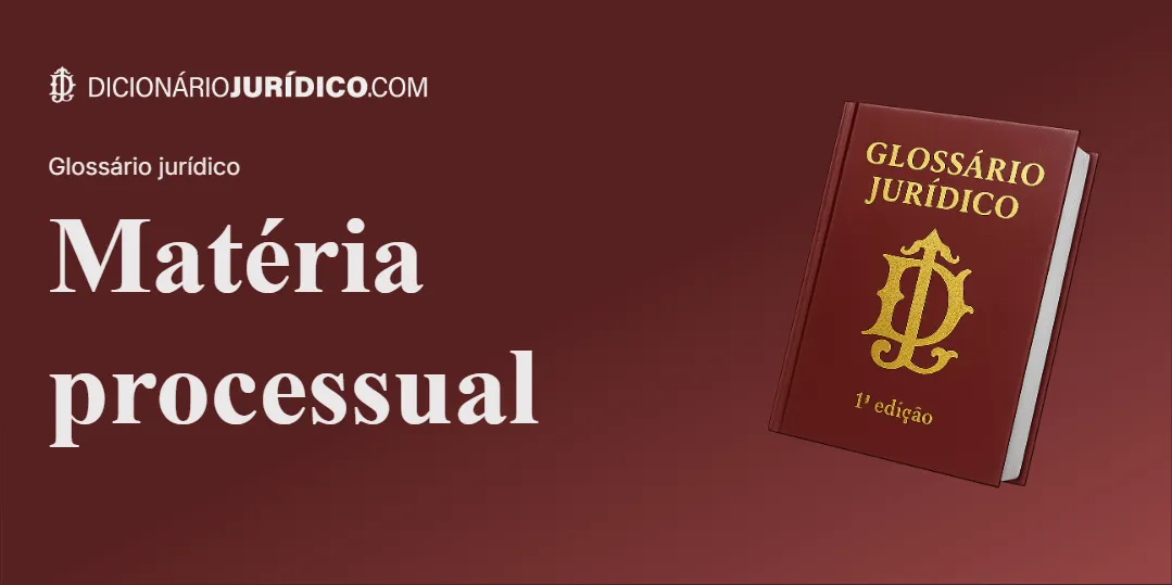 Compartilhe este tutorial: Matéria Processual