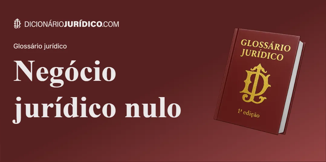 Compartilhe este tutorial: Negócio jurídico nulo