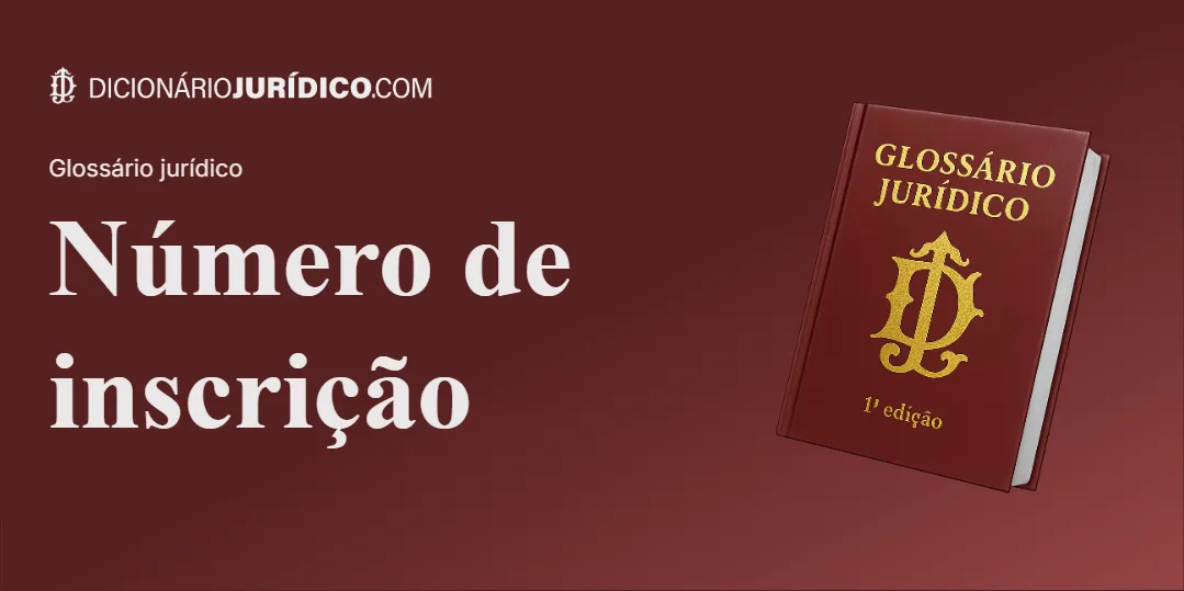 Compartilhe este tutorial: Número de Inscrição