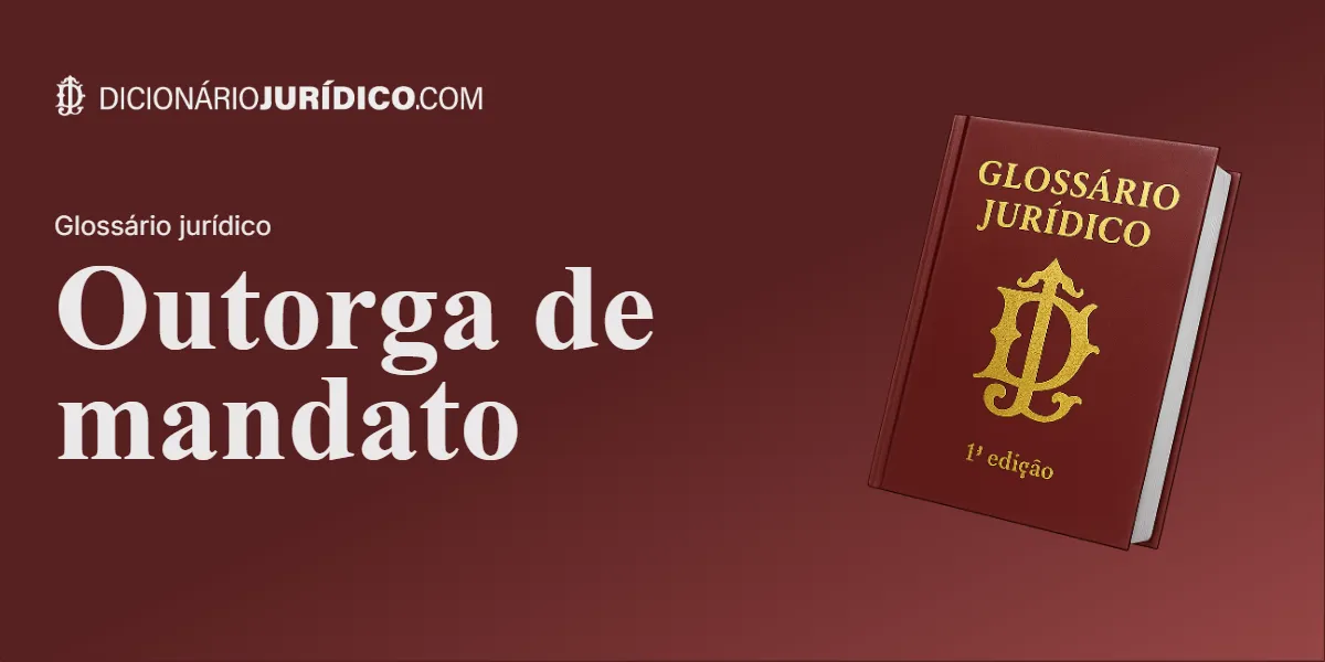 Compartilhe este tutorial: Outorga de mandato