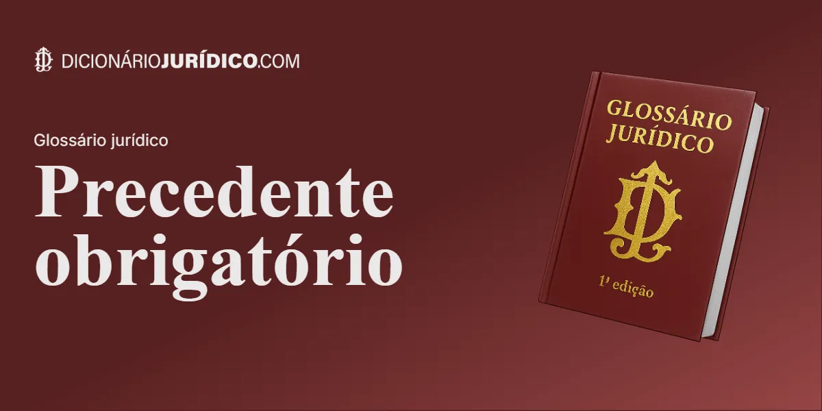 Compartilhe este tutorial: Precedente Obrigatório