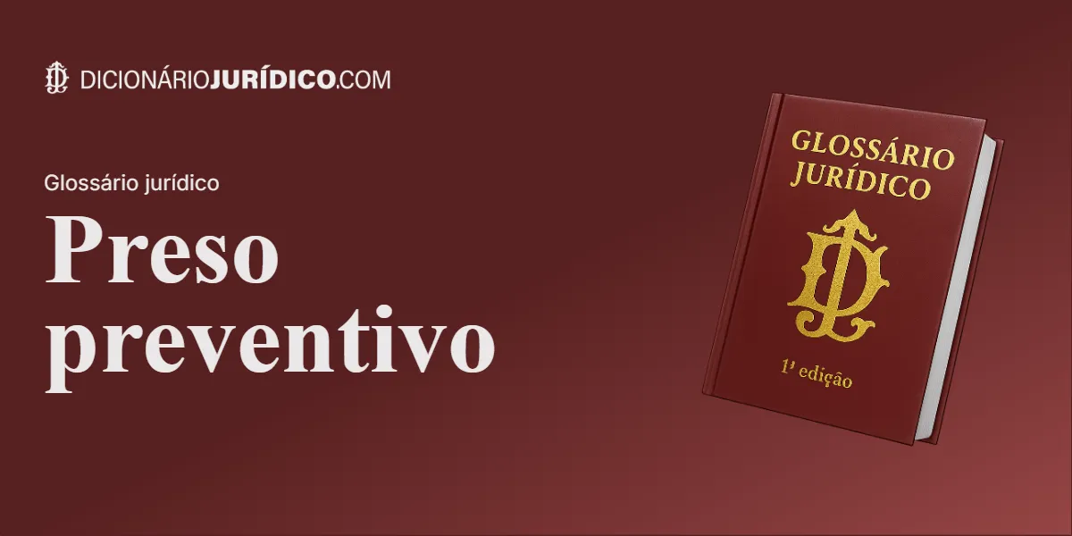 Compartilhe este tutorial: Preso preventivo