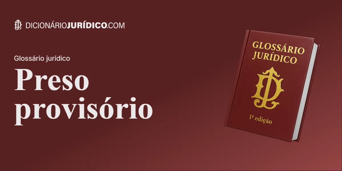 Compartilhe este tutorial: Preso provisório