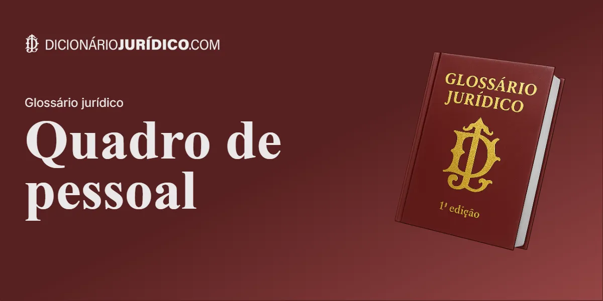 Compartilhe este tutorial: Quadro de Pessoal