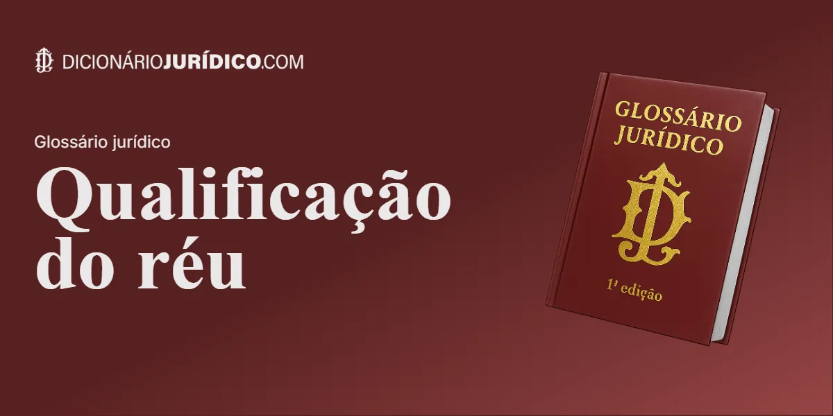 Compartilhe este tutorial: Qualificação do Réu