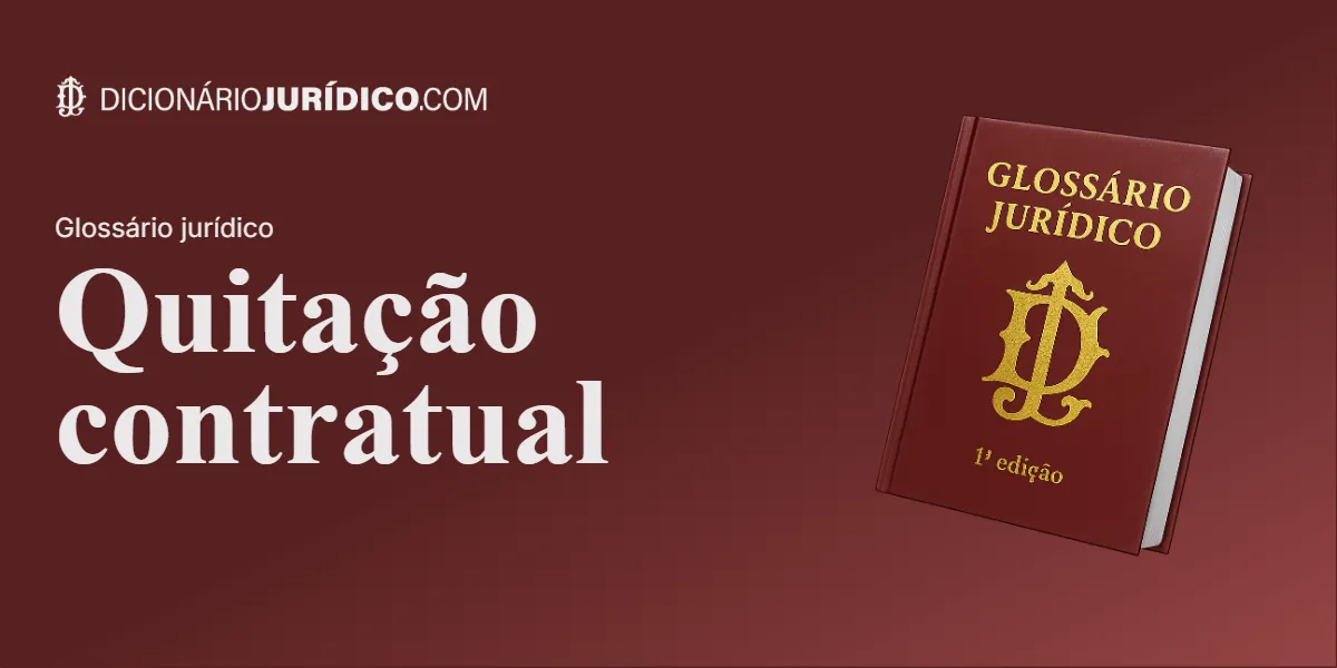 Compartilhe este tutorial: Quitação contratual