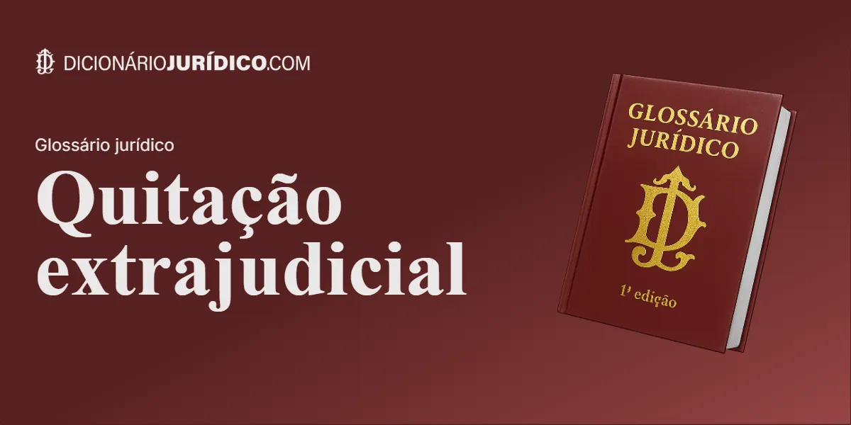 Compartilhe este tutorial: Quitação extrajudicial