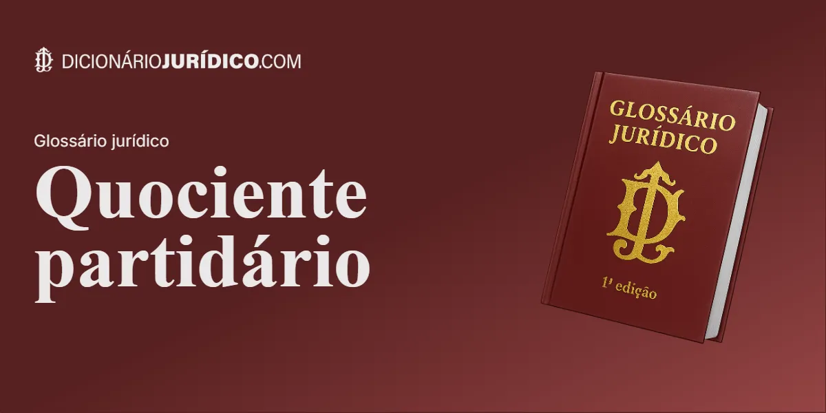 Compartilhe este tutorial: Quociente partidário