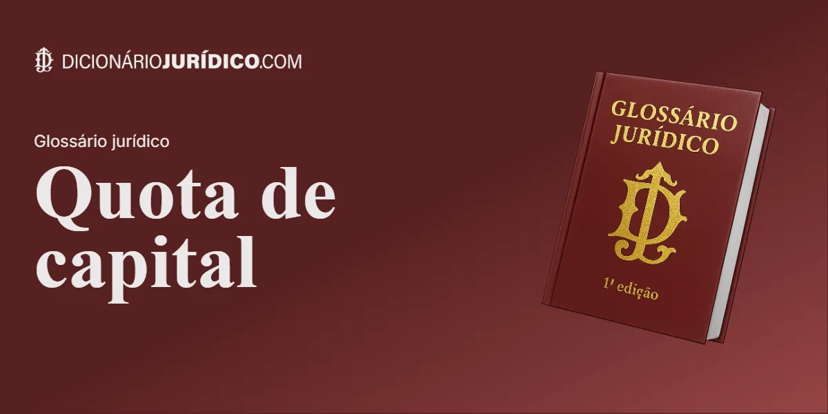 Compartilhe este tutorial: Quota de capital