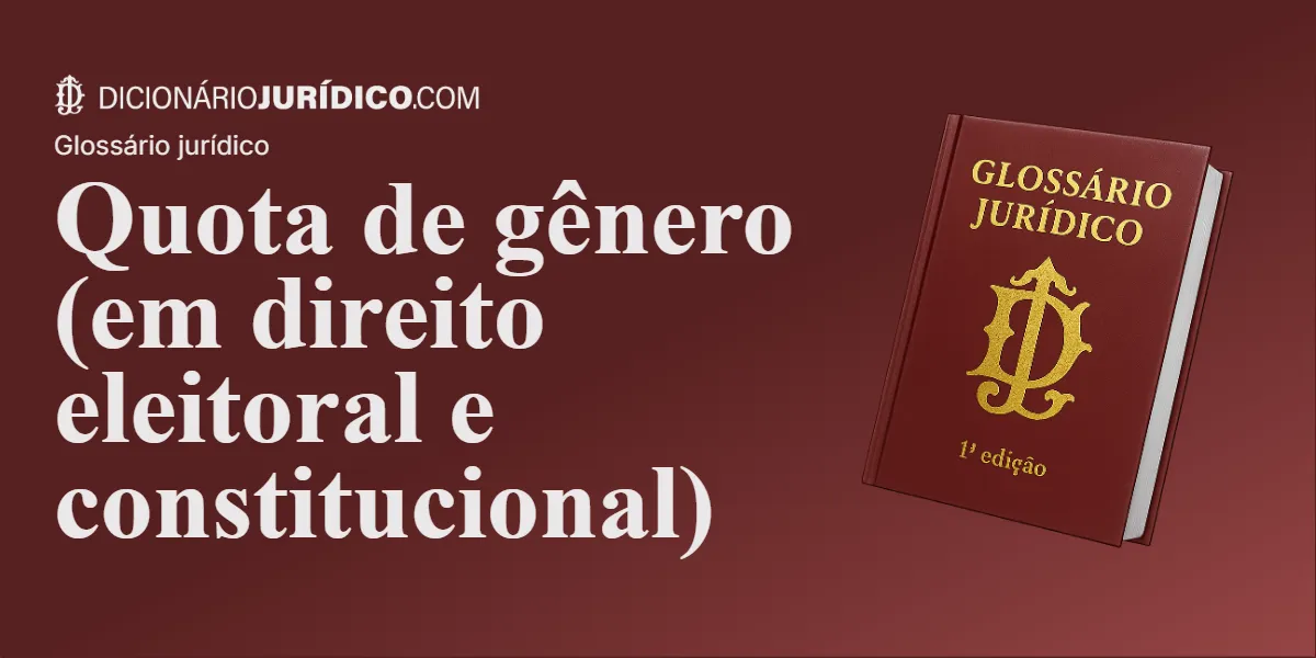 Compartilhe este tutorial: Quota de gênero em direito eleitoral e constitucional