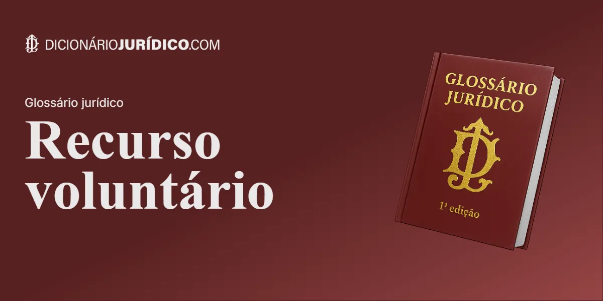 Compartilhe este tutorial: Recurso voluntário
