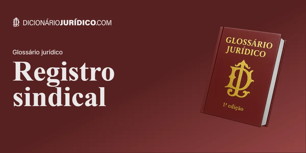 Compartilhe este tutorial: Registro sindical