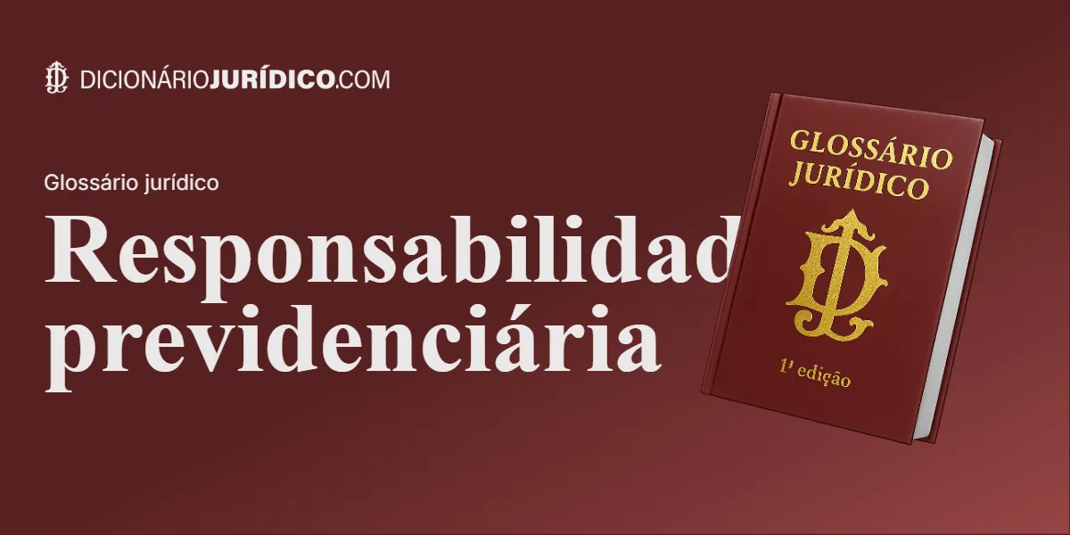 Compartilhe este tutorial: Responsabilidade previdenciária
