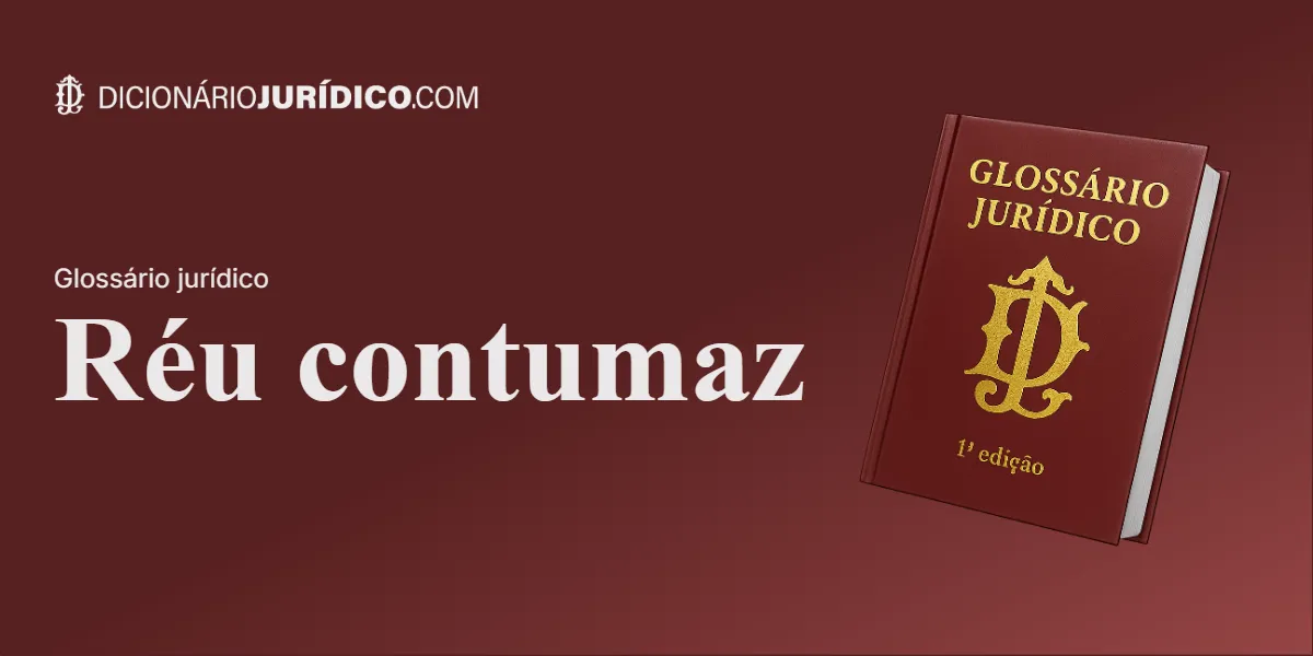Compartilhe este tutorial: Réu contumaz