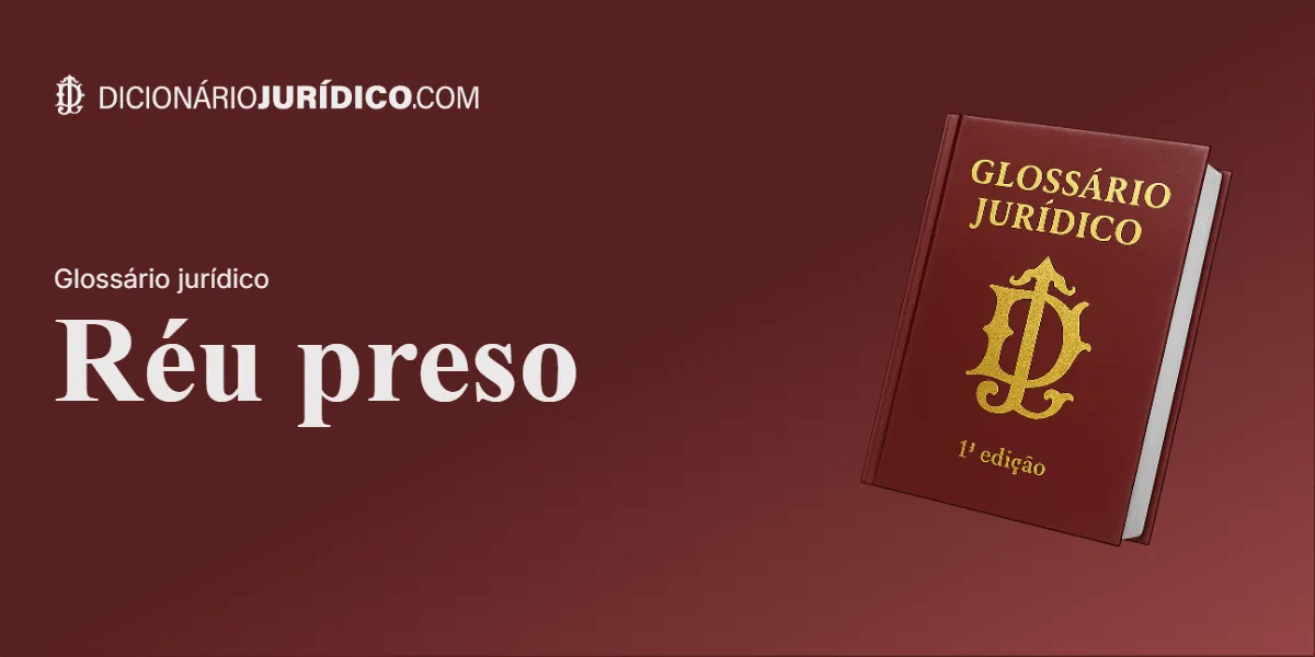 Compartilhe este tutorial: Réu preso
