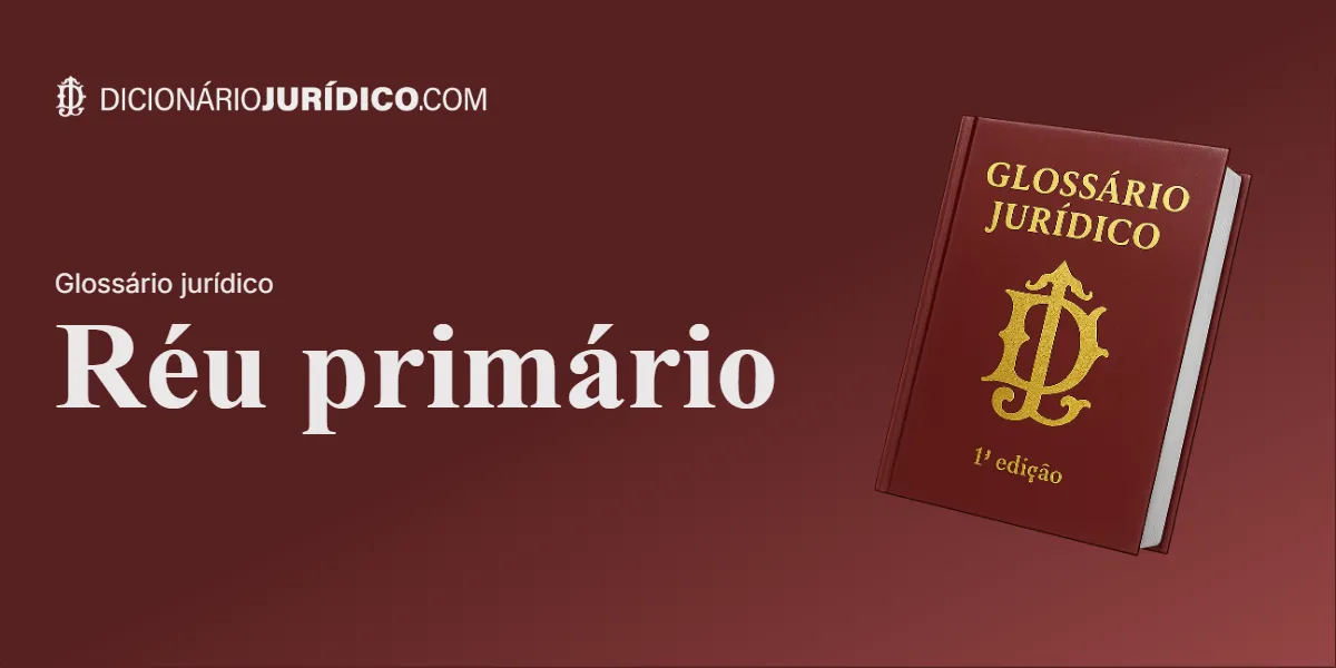 Compartilhe este tutorial: Réu primário