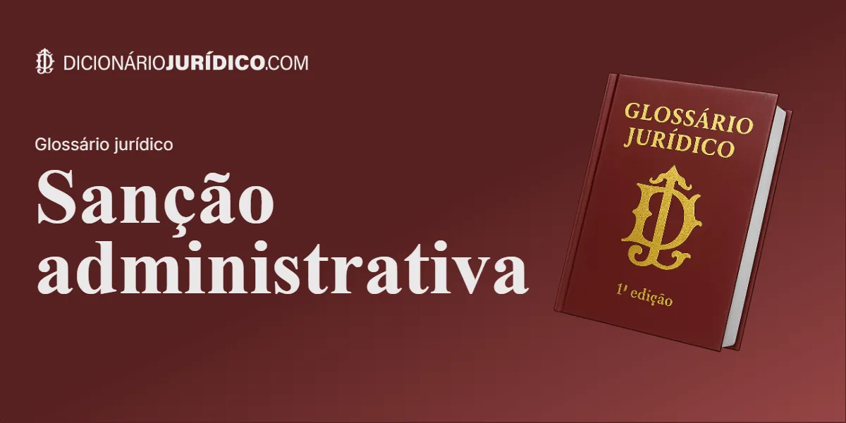 Compartilhe este tutorial: Sanção administrativa