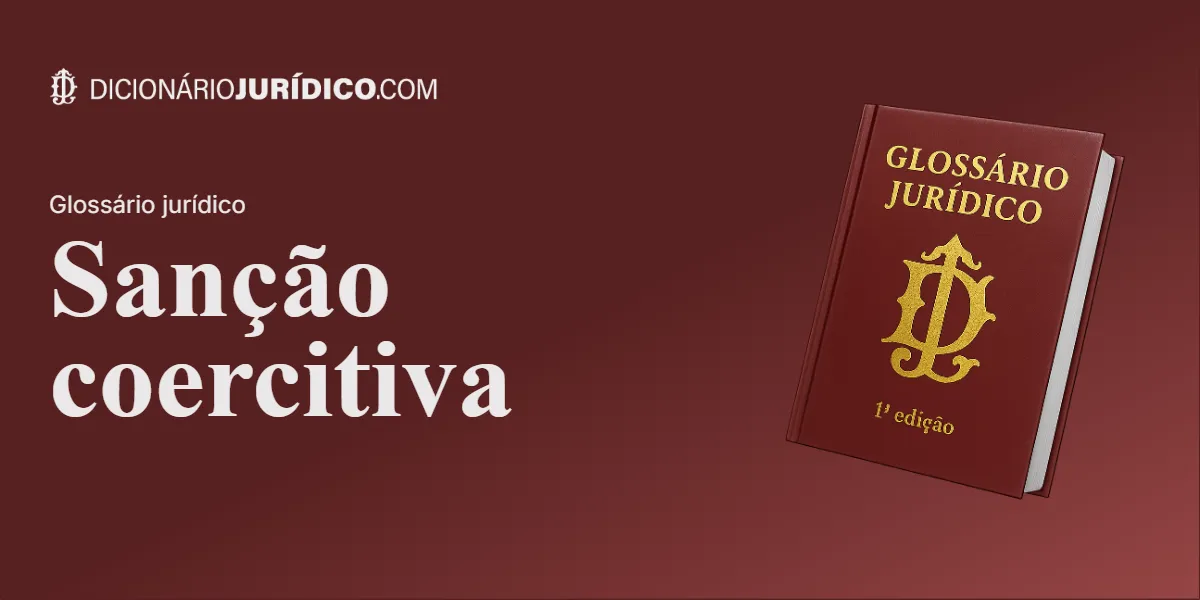 Compartilhe este tutorial: Sanção coercitiva