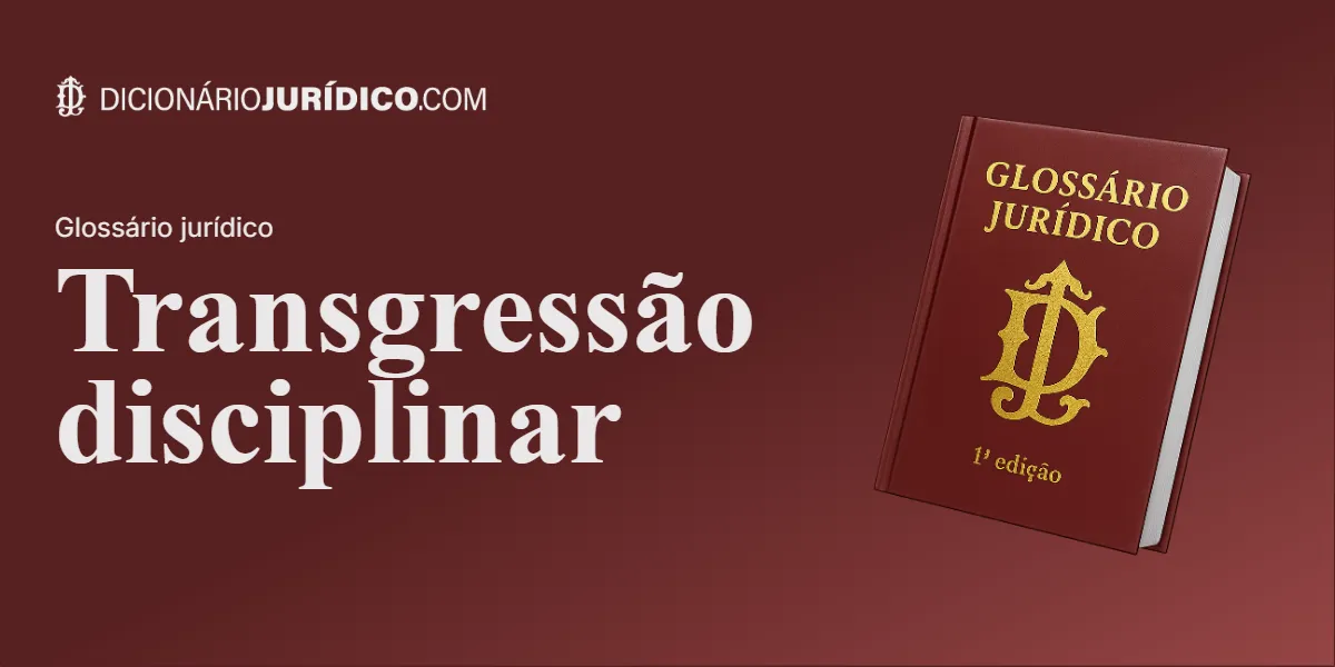 Compartilhe este artigo: Transgressão Disciplinar