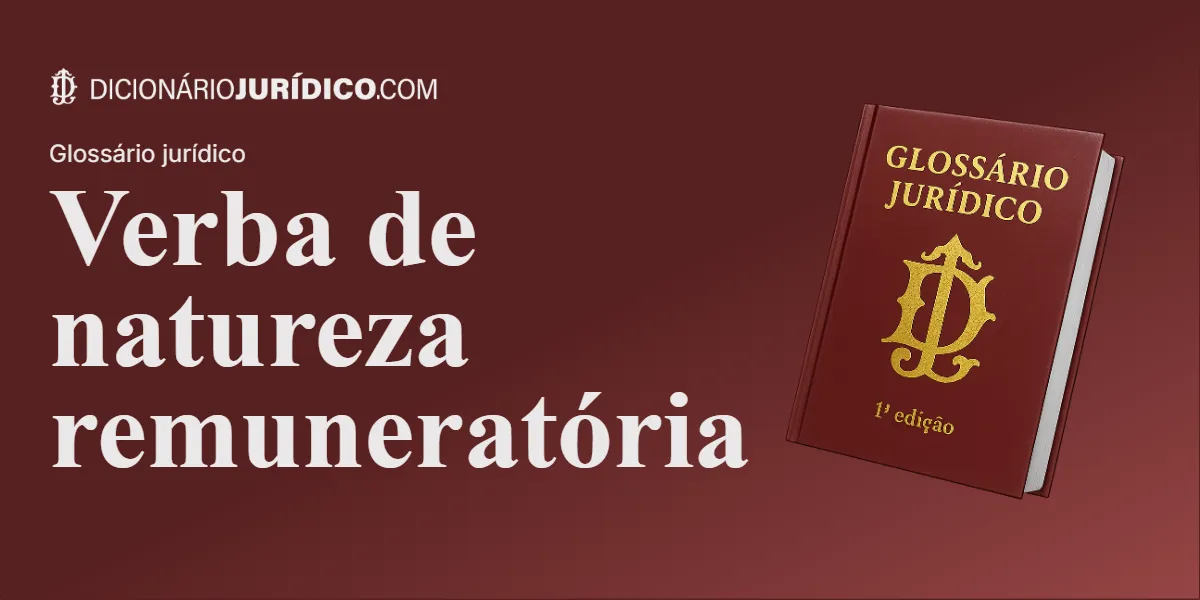Compartilhe este tutorial: Verba de natureza remuneratória