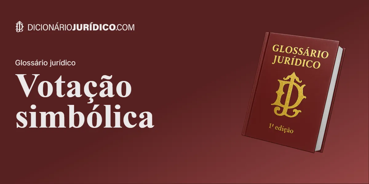 Compartilhe este tutorial: Votação simbólica