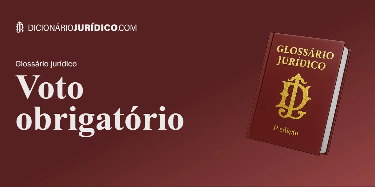 Compartilhe este tutorial: Voto obrigatório