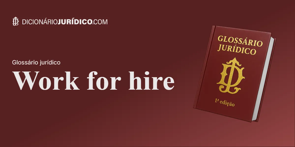 Compartilhe este tutorial: Work for hire