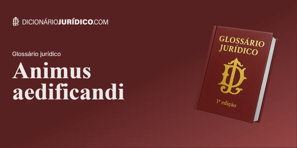 Compartilhe este artigo: Animus aedificandi