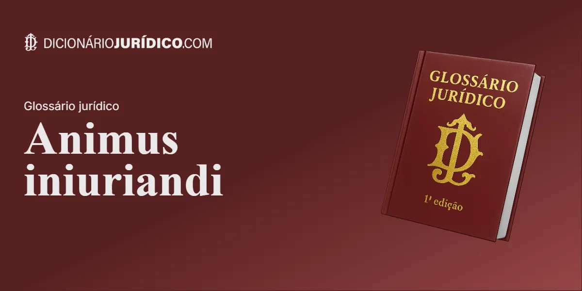 Compartilhe este artigo: Animus iniuriandi