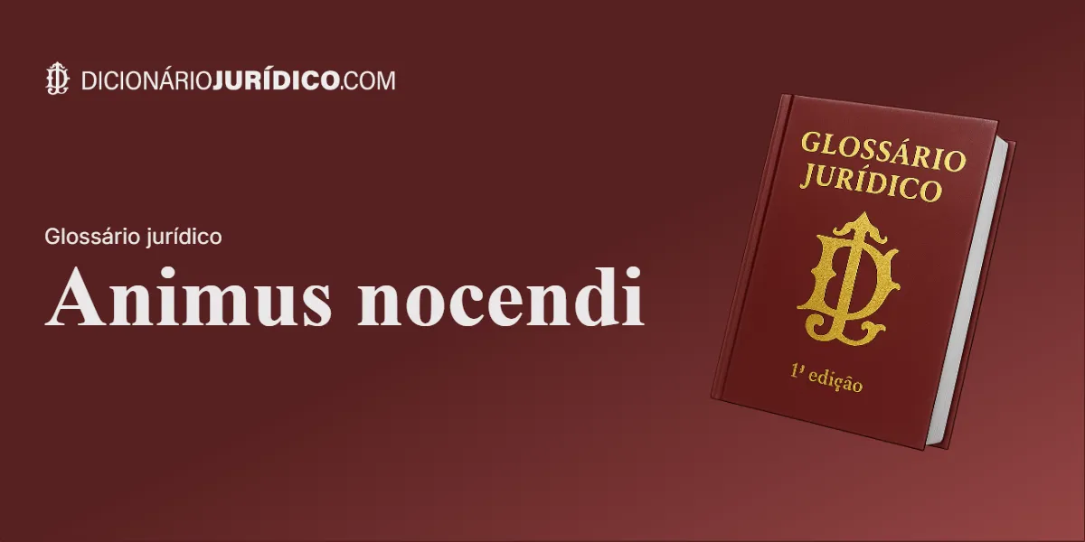 Compartilhe este artigo: Animus nocendi