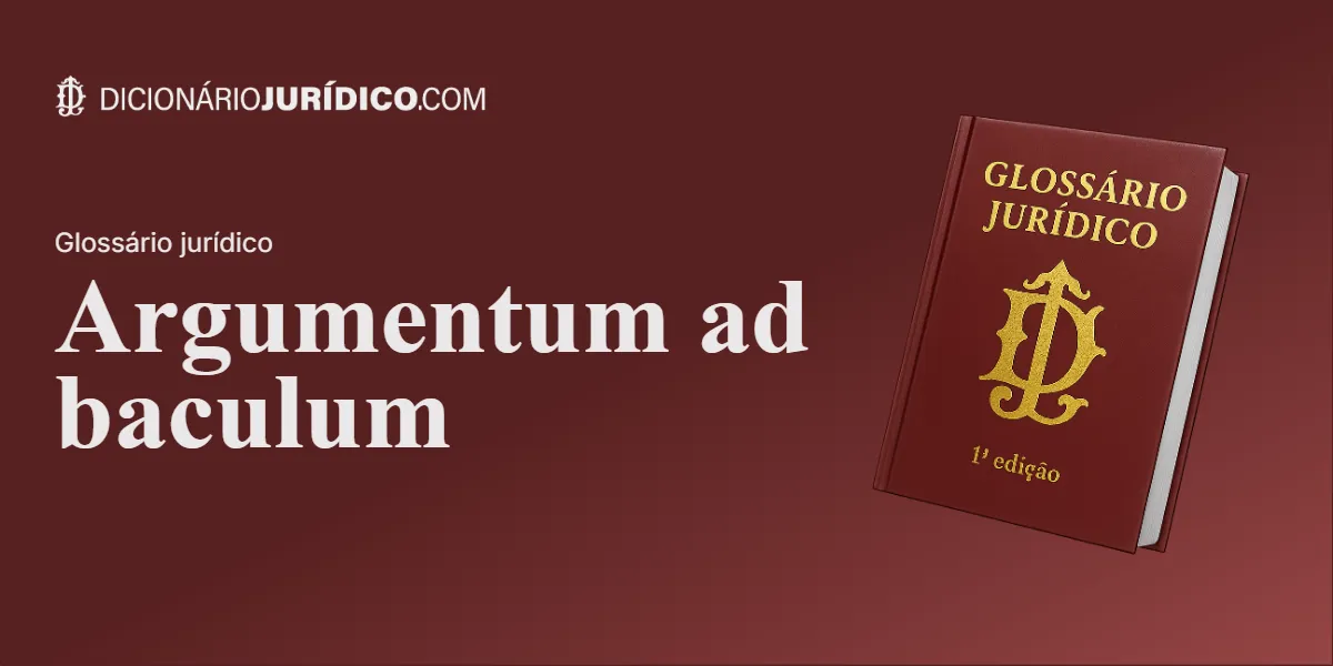 Compartilhe este artigo: Argumentum ad baculum