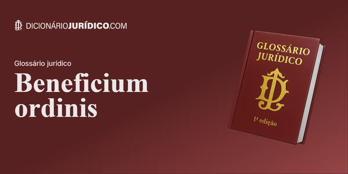 Compartilhe este tutorial: Beneficium ordinis