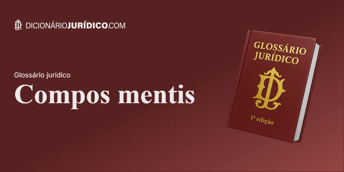 Compartilhe este tutorial: Compos mentis