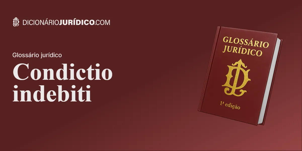 Compartilhe este tutorial: Condictio Indebiti