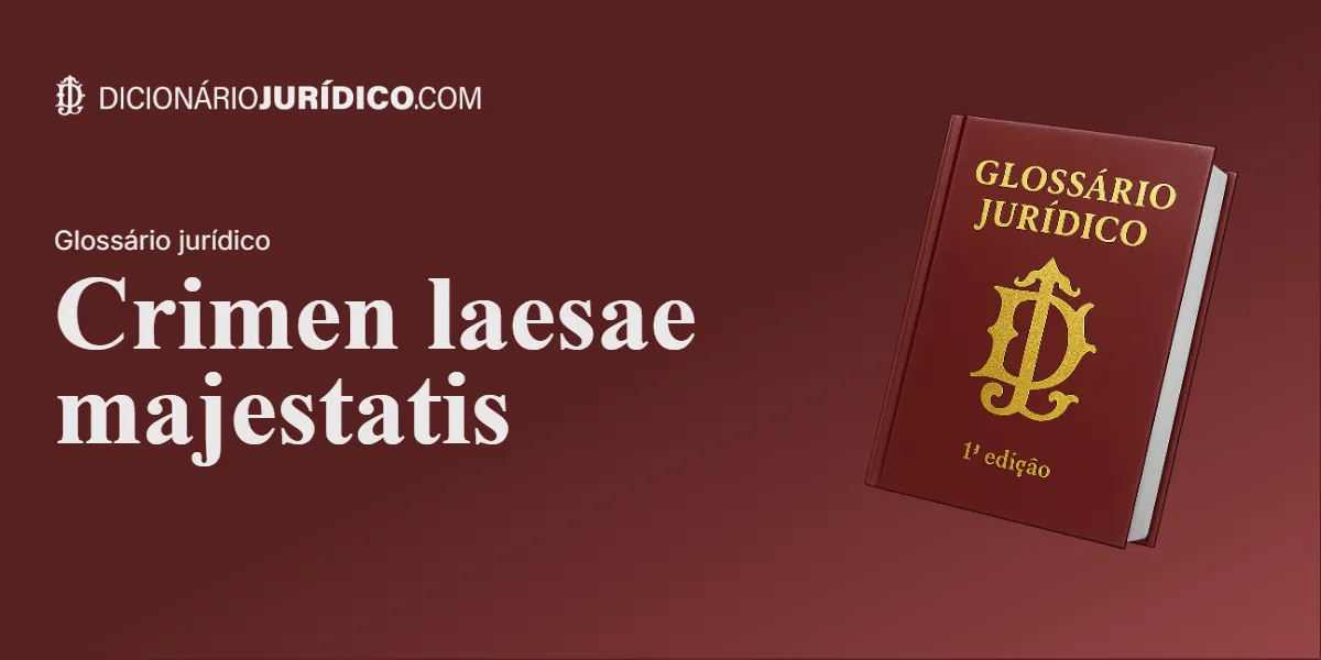Compartilhe este tutorial: Crimen laesae majestatis