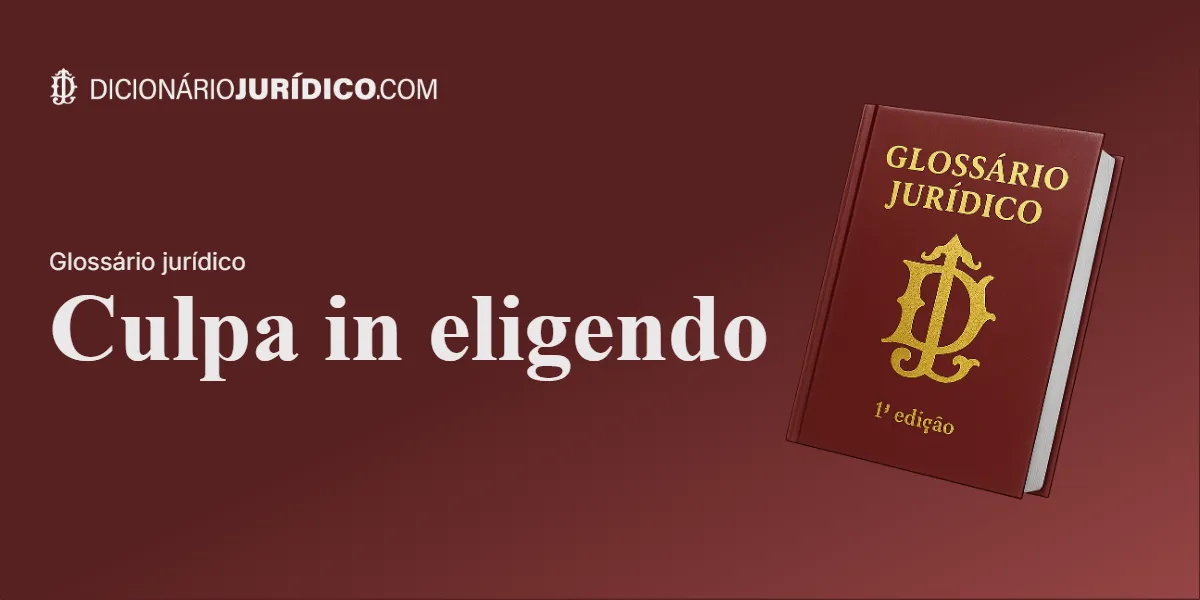 Compartilhe este tutorial: Culpa in eligendo