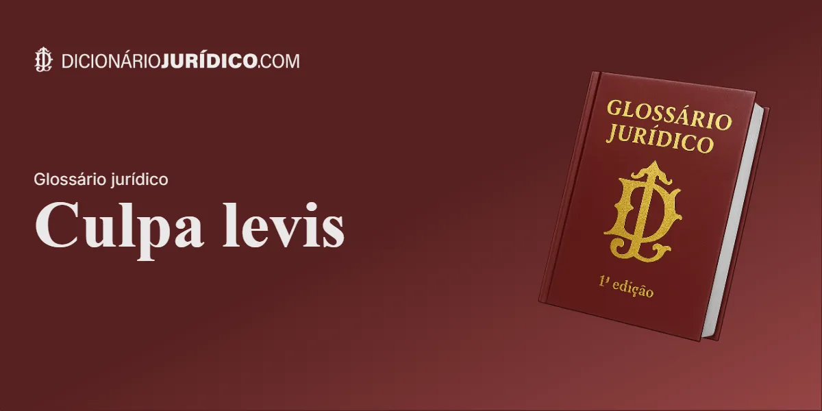 Compartilhe este tutorial: Culpa levis
