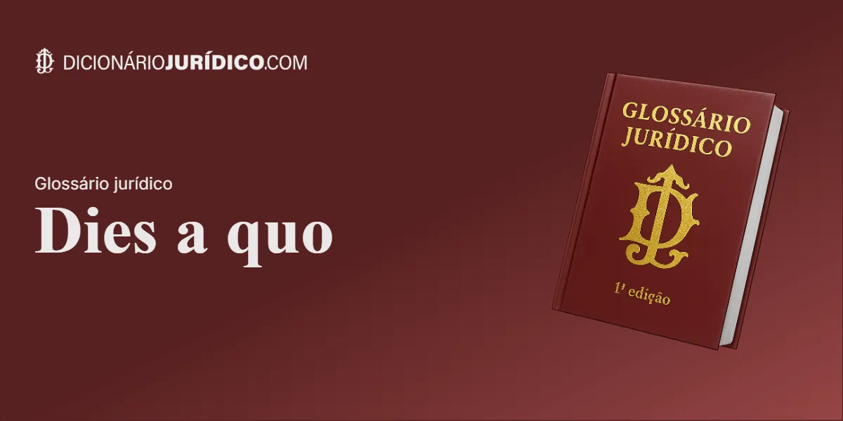 Compartilhe este tutorial: Dies a quo