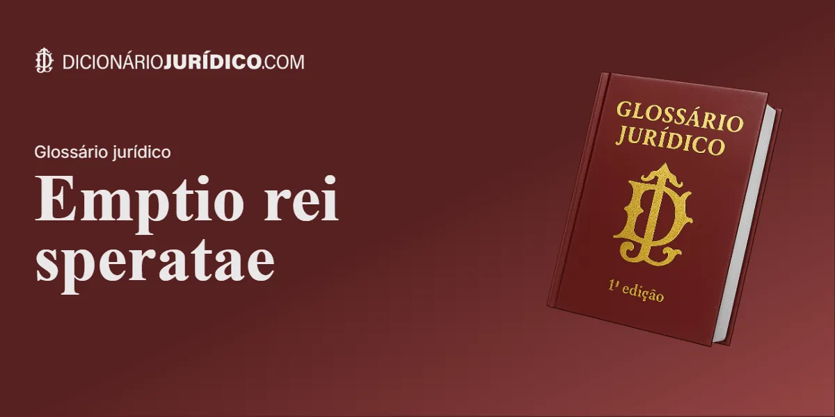 Compartilhe este tutorial: Emptio rei speratae