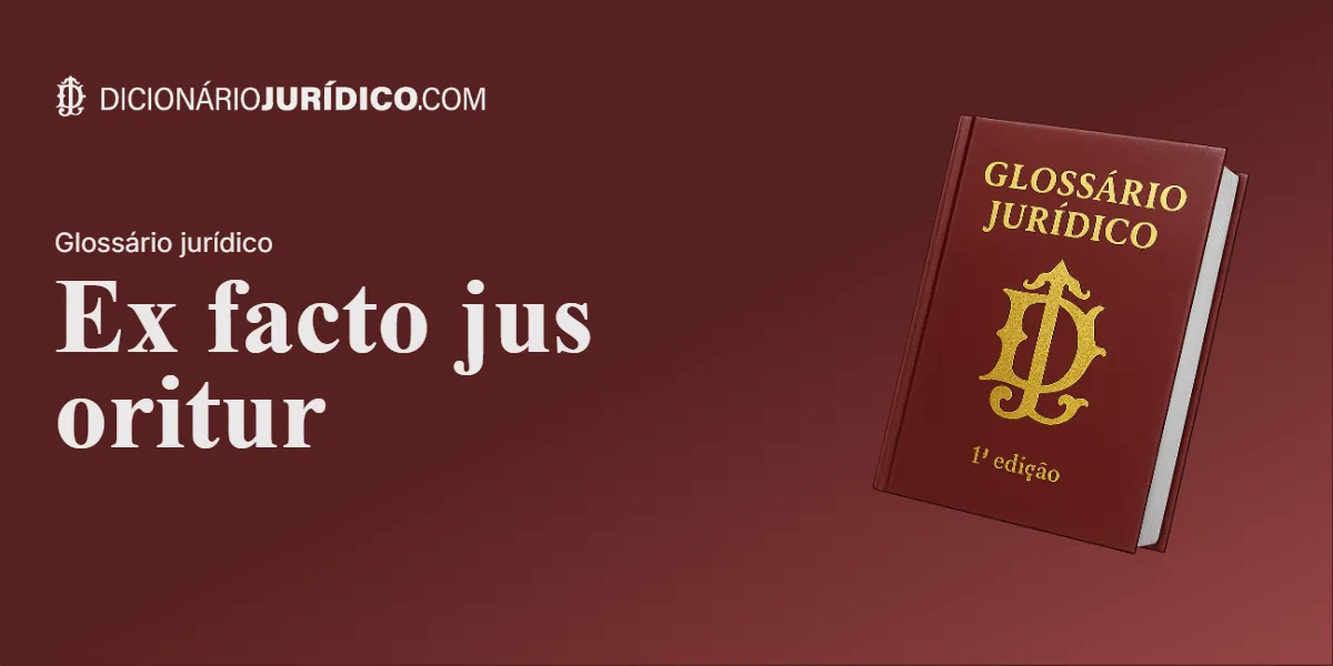 Compartilhe este tutorial: Ex facto jus oritur