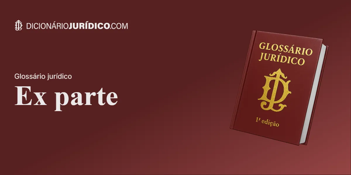 Compartilhe este tutorial: Ex parte
