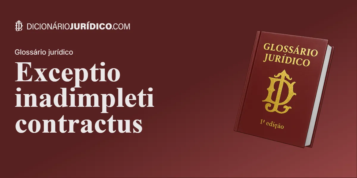 Compartilhe este tutorial: Exceptio inadimpleti contractus