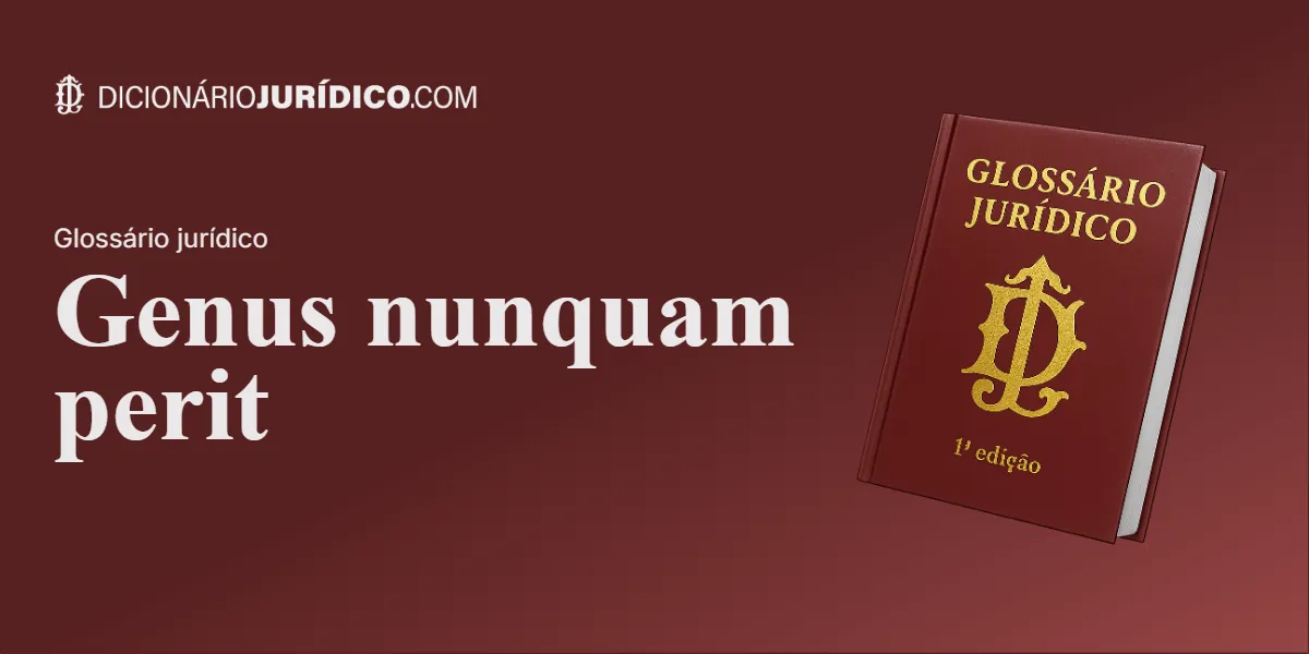 Compartilhe este tutorial: Genus nunquam perit