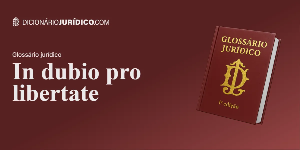 Compartilhe este tutorial: In dubio pro libertate