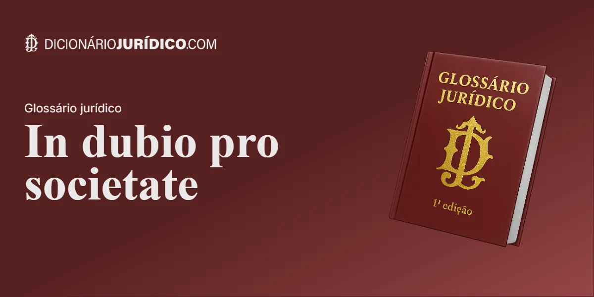 Compartilhe este tutorial: In dubio pro societate